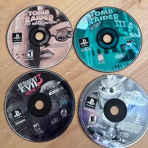 PlayStation set of 4 games